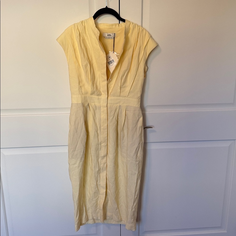 Love, Bonito Butter Yellow Midi Dress